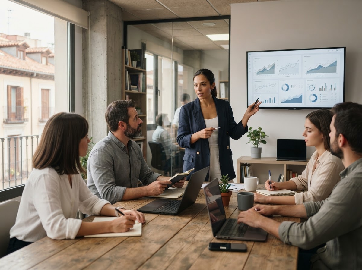 Equipo de Cuentazgo revisando modelos predictivos de asignación de capital